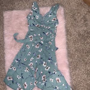 Floral jumpsuit